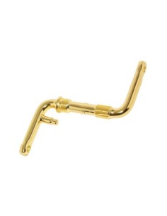 One/Piece Crank 3 1/2" (90mm) Gold.